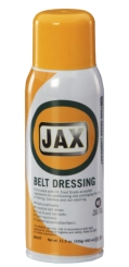 Jax Belt Dressing es un producto aumenta la vida útil de las bandas y reduce el deslizamiento