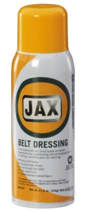 Jax Belt Dressing Aumenta la vida util de las bandas y mejoran su tracción