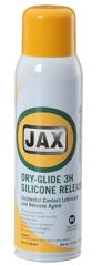 Jax Dry-Glide 3H Silicona desmoldante para uso en directo con alimento, transparente, sin olor