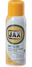 Jax Dry-Glide Lubricante de silicona para aplicaciones requieren lubricación seca y sin fricción