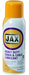 Jax Heavy Duty Chain and Cable Aceite para altas cargas con MoS2 y grafito