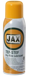 Jax Tef-Stef Lubricante en polvo limpio, seco y sin silicona, PTFE